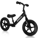 RRP £42.22 SIMEIQI 12 Inch Kids Balance Bike for 2-5 Years Old
