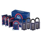 RRP £49.07 Squire Heavy Duty Padlock (CP40 Multipack x4)