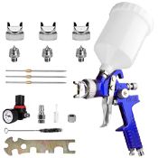 RRP £29.67 HVLP High Atomization Spray Gun Pro Gravity air Spray Gun