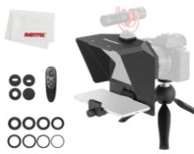 RRP £44.53 PRONSTOOR Teleprompter Kit Portable Inscriber Mobile