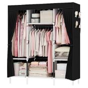 RRP £36.98 SMILOVII Canvas Wardrobe