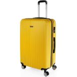 RRP £73.05 GinzaTravel Lightweight Hard Shell Large Suitcase with