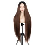 RRP £35.61 FASHION IDOL 38 Super Long Straight Wigs Lace Front
