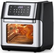 RRP £68.49 Innsky 10L Air Fryer Oven with Rotisserie & Dehydrator