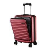 RRP £102.74 TydeCkare 20 Inch Carry On Luggage with Front Zipper Pocket & Expandable