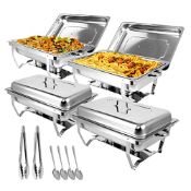 RRP £171.24 Snowtaros 9L Chafing Dish Buffet Set