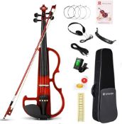 RRP £124.62 Vangoa Electric Violin