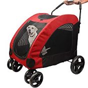 RRP £210.91 Belle Vous Pet Jogger Stroller Trolley for Cats and Dogs