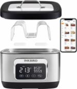 RRP £228.32 Inkbird Wifi Sous Vide Water Oven-3 in 1 Sous Vide
