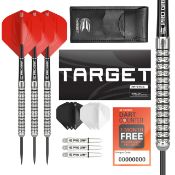 RRP £28.48 Target Darts Artemis 22G 80% Tungsten Steel Tip Darts Set