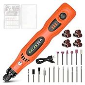 RRP £17.11 GALAX PRO 3.6V Lithium Ion Mini Cordless Rotary Tool Kit