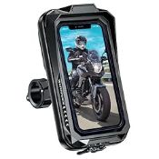 RRP £23.96 JUYANO Motorbike Phone Holder Waterproof Motorcycle