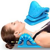 RRP £29.62 Fanlecy Neck and Shoulder Relaxer Neck Stretcher Cervical