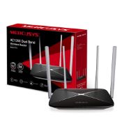 RRP £22.77 MERCUSYS AC1200 Dual Band Wireless Router