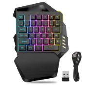 RRP £43.11 ASHATA One-Handed RGB Gaming Keyboard