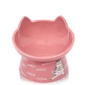 RRP £15.97 BEANS ROYALE Cat Water/Food bowl ceramic. Raised base to protect the neck
