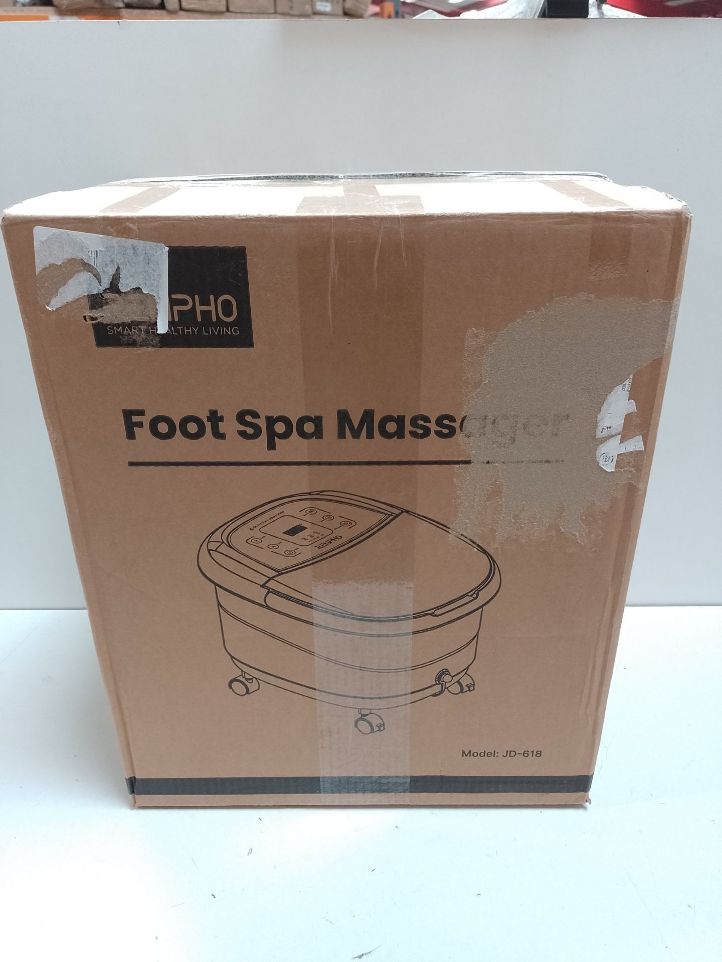 RRP £118.71 RENPHO Motorized Rollers Foot Spa Massager - Image 2 of 2