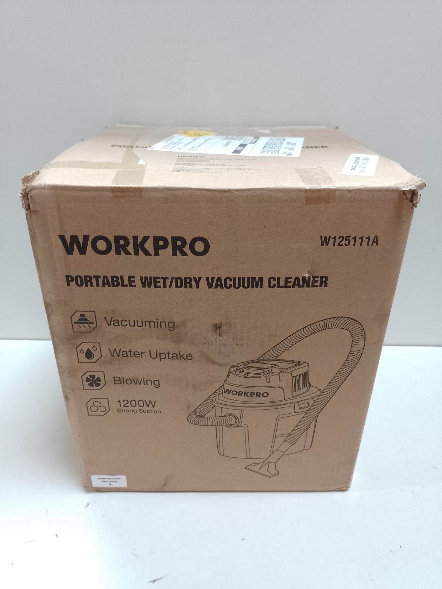 RRP £76.47 WORKPRO Wet and Dry Vacuum Cleaner 1200W - Image 2 of 2