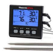 RRP £22.17 ThermoPro TP17B Digital Meat Thermometer Cooking Grill