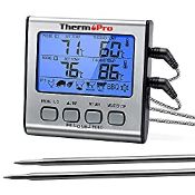 RRP £21.24 ThermoPro TP17 Digital Meat Thermometer Cooking Grill