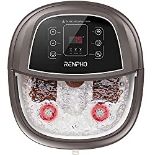 RRP £118.71 RENPHO Motorized Rollers Foot Spa Massager