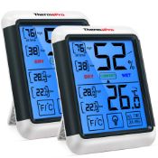 RRP £27.10 ThermoPro TP55 Digital Indoor Hygrometer Thermometer