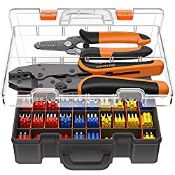 RRP £41.09 SOMELINE Insulated Wire Terminal Crimping Tools Kit