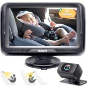 RRP £45.65 Rohent Baby Car Camera HD 1080P Baby Car Mirror 5 Mins