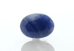 Loose Oval Sapphire 7.27 Carats - Valued By GIE £10,905.00 - Colour-Blue, Clarity-I, Certificate