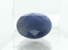 Loose Oval Sapphire 5.77 Carats - Valued By GIE £8,655.00 - One loose oval sapphire 5.77 carats.