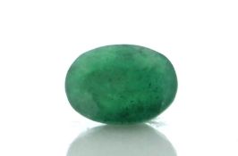 Loose Oval Emerald 3.80 Carats - Valued By GIE £7,700.00 - Colour-Emerald Green, Clarity-SI,