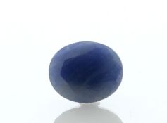 Loose Oval Sapphire 4.67 Carats - Valued By GIE £7,005.00 - Colour-Blue, Clarity-I, Certificate