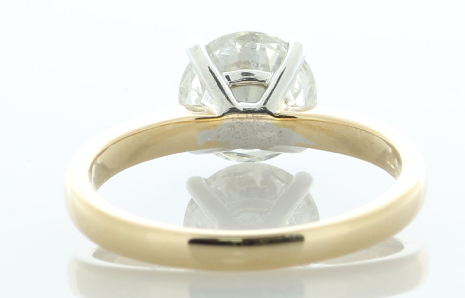 18ct Yellow Gold Single Stone Prong Set Diamond Ring 1.58 Carats - Valued By IDI £16,750.00 - A 1.58 - Image 4 of 5