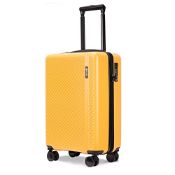RRP £74.20 GinzaTravel Lightweight Suitcase ABS Hard Shell Case