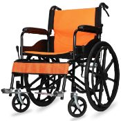 RRP £232.89 Made Mobility Lightweight Folding Wheelchair