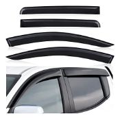 RRP £57.07 JHCHAN Wind Deflectors Set for Mitsubishi Warrior L200