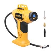 RRP £52.50 Mellif Cordless Tire Inflator Air Compressor for Dewalt 18V Max Battery