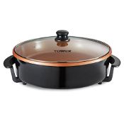 RRP £42.24 Tower T14038COP Cerasure + Copper Electric Multi-Pan with Non-Stick Coating