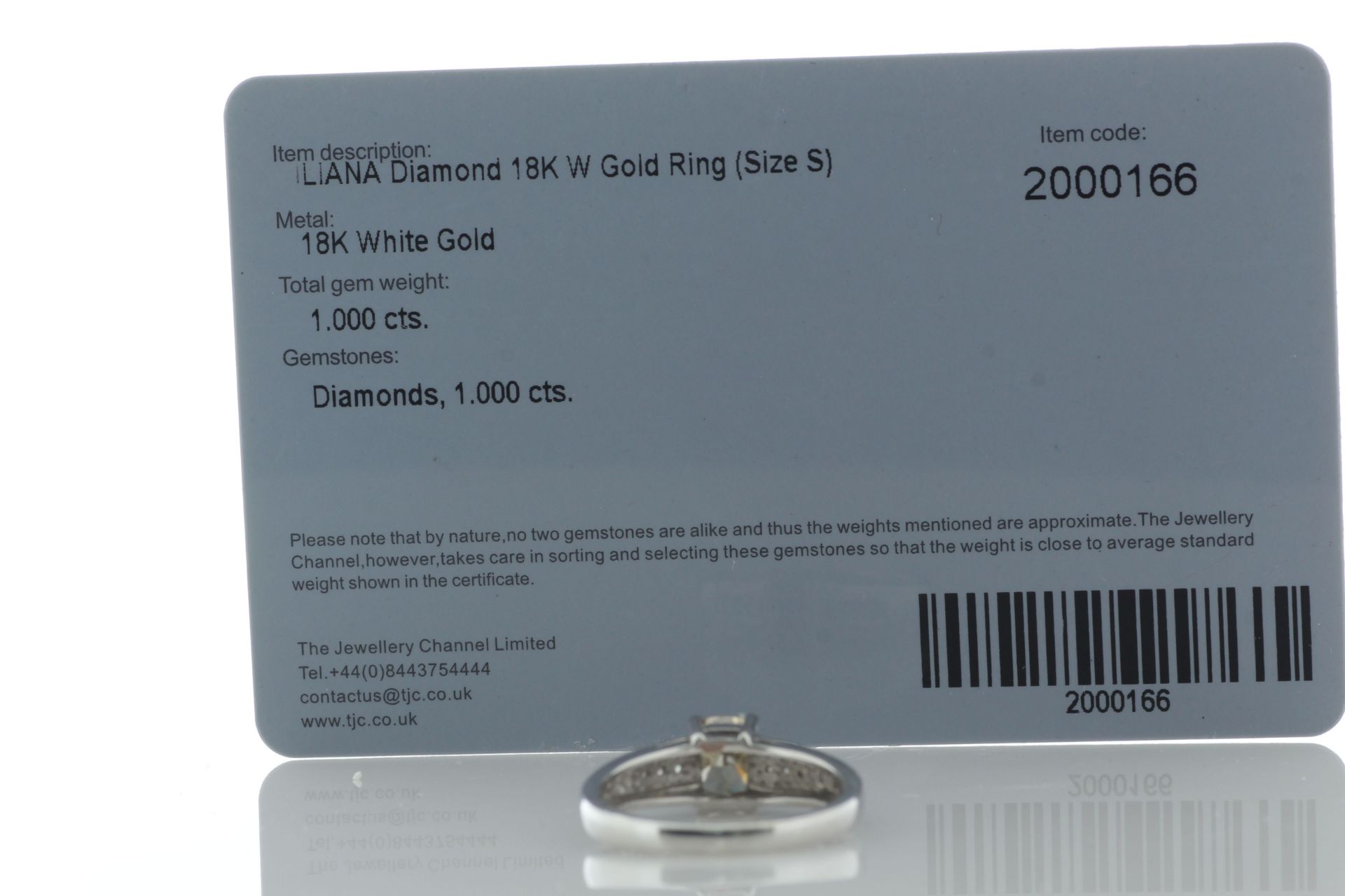 18ct White Gold Iliana Designer Diamond Ring (1.00) 1.12 Carats - Valued By AGI £6,215.00 - One - Image 6 of 7