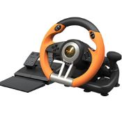 RRP £94.97 PXN V3 Pro Gaming Steering Wheel with Pedals - 180 Wheel