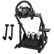 RRP £102.74 Anman Classic Steering Wheel Stand High Stability with Two-arm Design