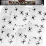 RRP £6.84 CraftnCake Large Amount of Spiders Cobweb Web and 50