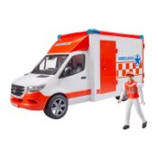 RRP £78.76 Bruder Mercedes Benz Sprinter Ambulance with Medic