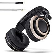 RRP £67.36 Status Audio CB-1 Closed Back Studio Monitor Headphones with 50mm Drivers
