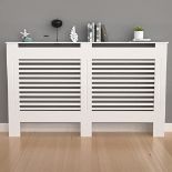 RRP £92.34 FATIVO High Radiator Cover Wood Cabinet: 92cm Height