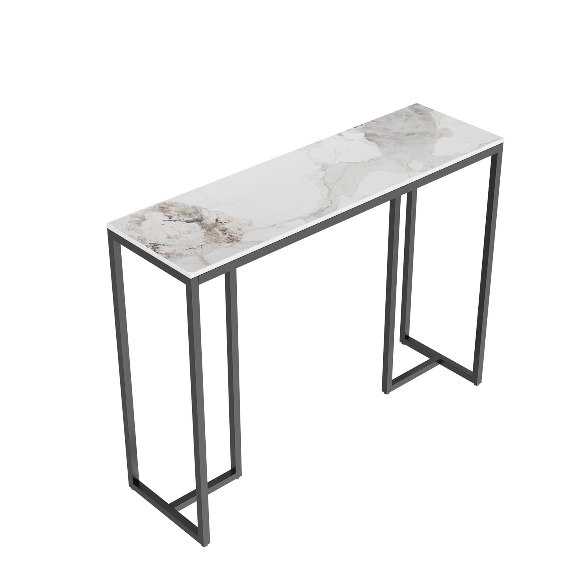 RRP £136.88 FATIVO Console Table Hallway Sintered Stone: Consoles