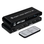 RRP £22.82 DGODRT HDMI Switch 5 in 1 Out
