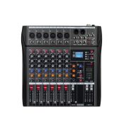 RRP £104.98 Weymic CK-60 Professional Audio Mixing Console(6-Channel)
