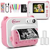 RRP £43.36 Hangrui Instant Camera for Kids