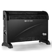 RRP £37.66 DONYER POWER Convector Radiator Heater 2000W Room Heating